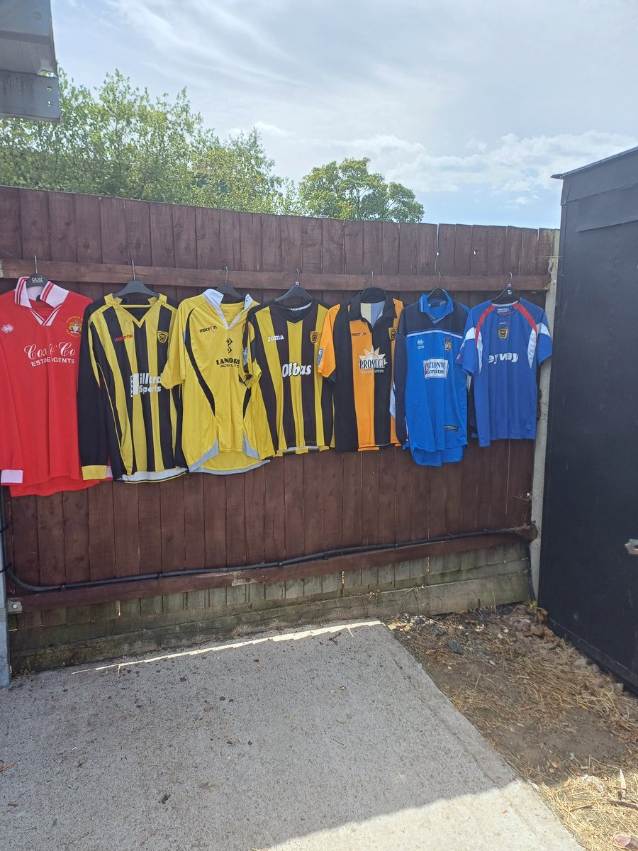 Following the successful sale of shirts at Tuffley and Meadow  park, still have some shirts and tops available. Dm if interested.