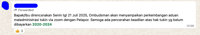Pejuang Tukin Dosen ASN Kemendiktisaintek tweet media