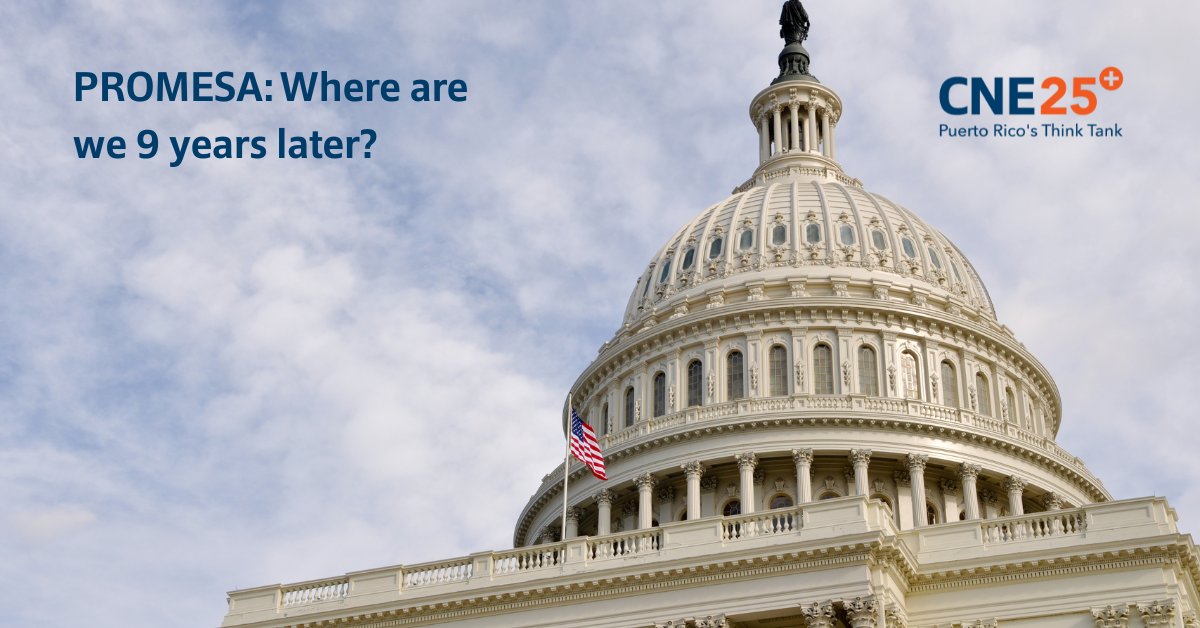 It’s been 9 years since PROMESA was enacted. How do we move toward fiscal responsibility without the Oversight Board?  One way is by establishing clear fiscal rules ourselves.
Read Sergio Marxuach's full testimony to Congress: bit.ly/CNEWrittenTest…
#PuertoRicoThinkTank #PROMESA