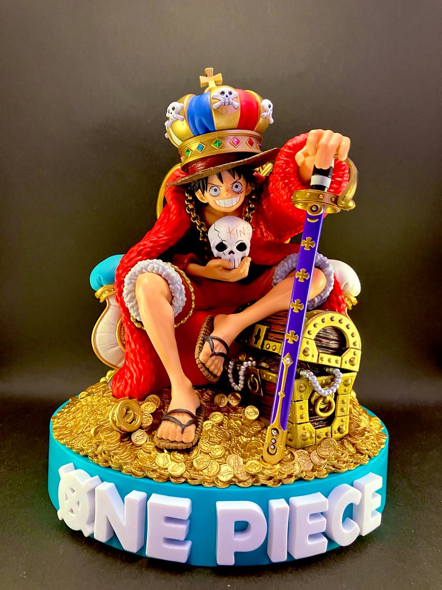 amagorog's tweet photo. SUPER MASTER STARS DIORAMA
"KING" MONKEY.D.LUFFY

半年楽しみにしてた甲斐あって、
最高の出来✨

ルフィのフィギュアの中でも、
他とは一味違う特別な作品ですね✨✨

#ONEPIECE 
#フィギュア倶楽部
#フィギュア愛でる部
#ワンピースフ��ギュアを投稿しよう https://t.co/A9dqcJLZsB