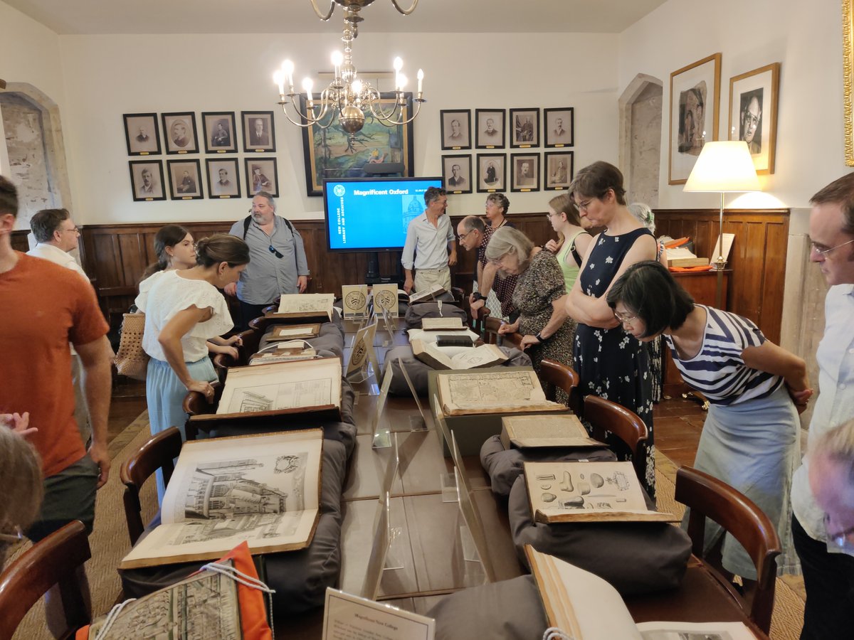 New College Library and Archives, Oxford tweet media