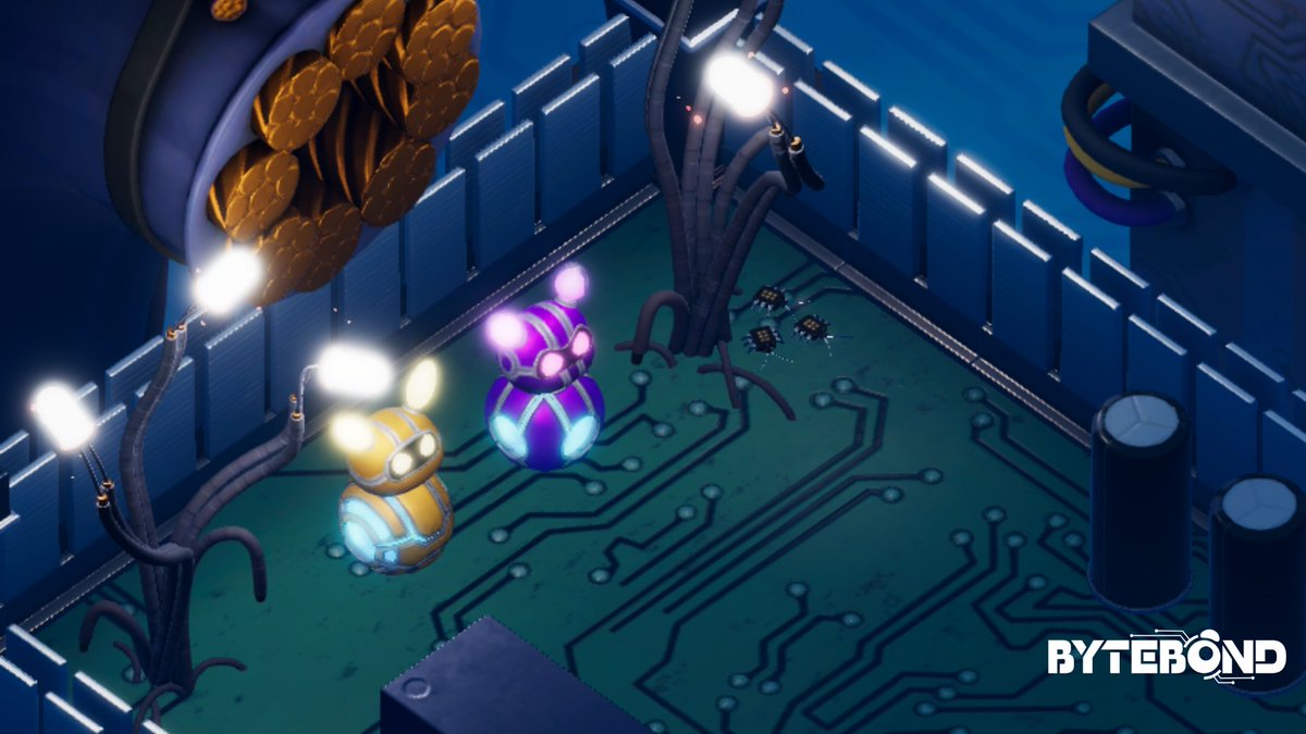 We’re bringing more life to our levels by adding adorable chip-bugs! #Bytebond