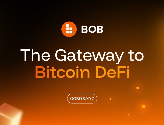 Another wonderful project to yap about.
BOB is enhancing Bitcoin with a hybrid Layer 2 that’s

Secured by Bitcoin
Fully EVM-compatible
Trust-minimized bridging via BitVM
One-click BTC staking for real yield
Gamified engagement through Fusion Points

<a href="/build_on_bob/">BOB</a> brings smart