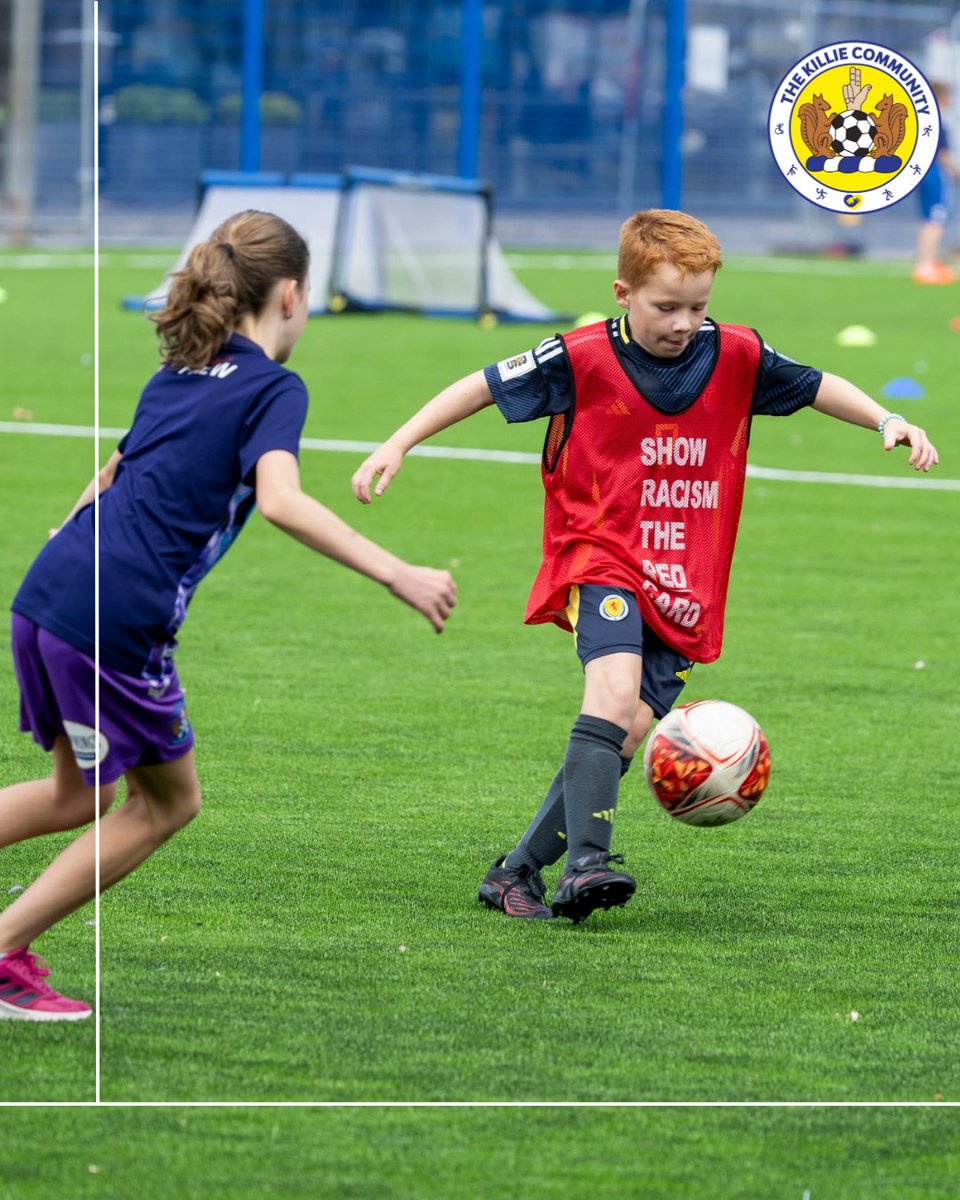 KillieCommunity's tweet image. Plenty of football and fun as the Summer Programme continues this week 💙