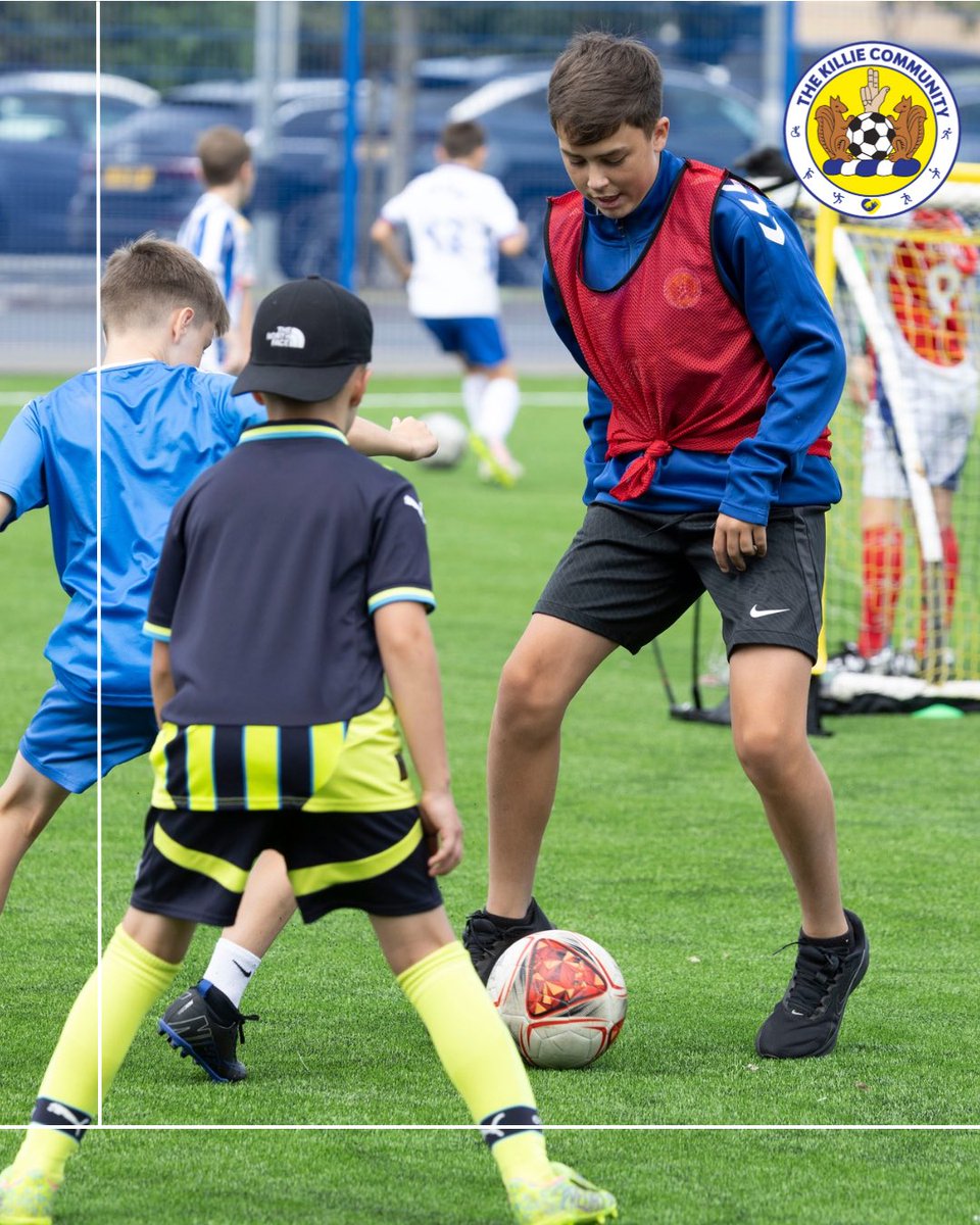 KillieCommunity's tweet image. Plenty of football and fun as the Summer Programme continues this week 💙