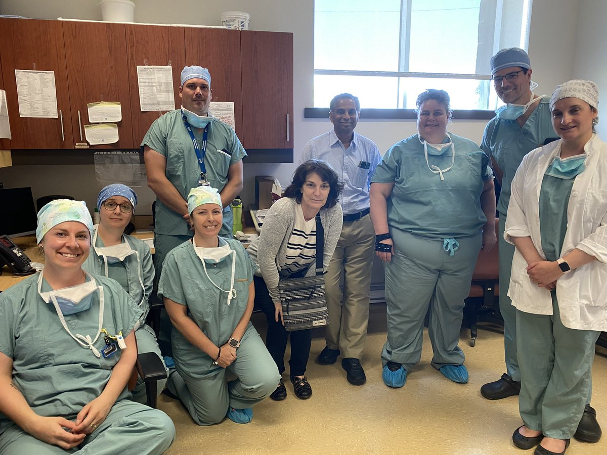 Sushilberiwal's tweet image. First Hybrid brachytherapy with Aarhus applicator in chicoutimi hospital, Quebec @AmericanBrachy on brachy awareness day @KamravaMD @DocGlaser @AndrewKellerMD