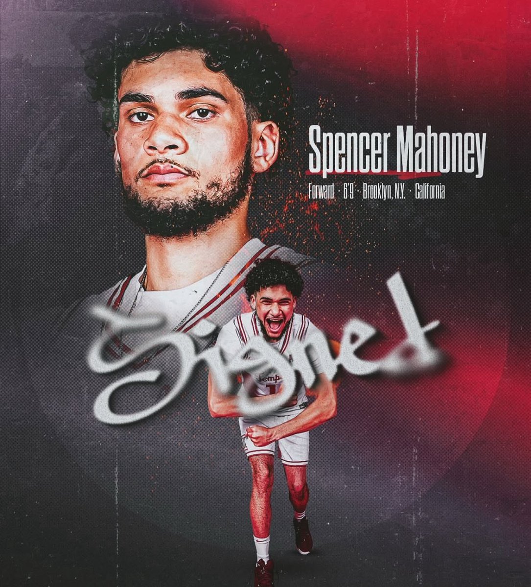 TeamMegaNYC's tweet image. Congrats once again to @SpencerMahoney2 on his commitment best of luck this upcoming season