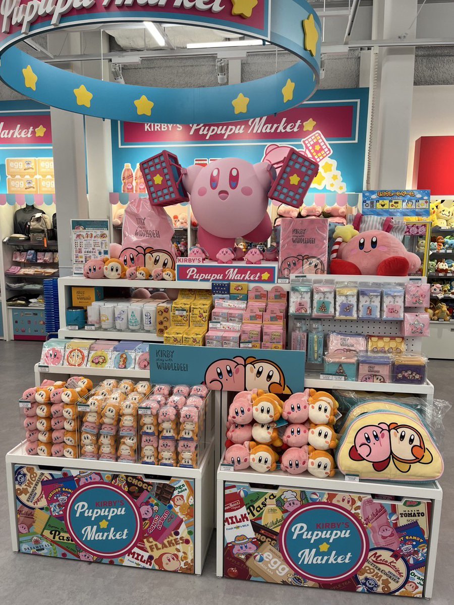 Denim カービィ　PUPUPU LAND Denim カービィ PUPUPU LAND 星のカービィ つながるラバーST