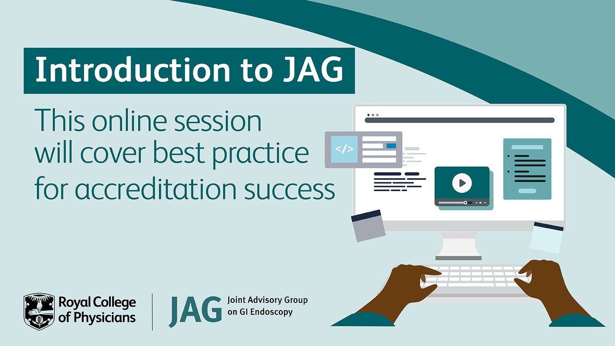 JAG_Endoscopy's tweet image. Our next &apos;Intro to JAG&apos; session is 23 September 2-3:30pm 

Find out more about the accreditation process 

Book now to secure your place- bit.ly/3TN9T5z