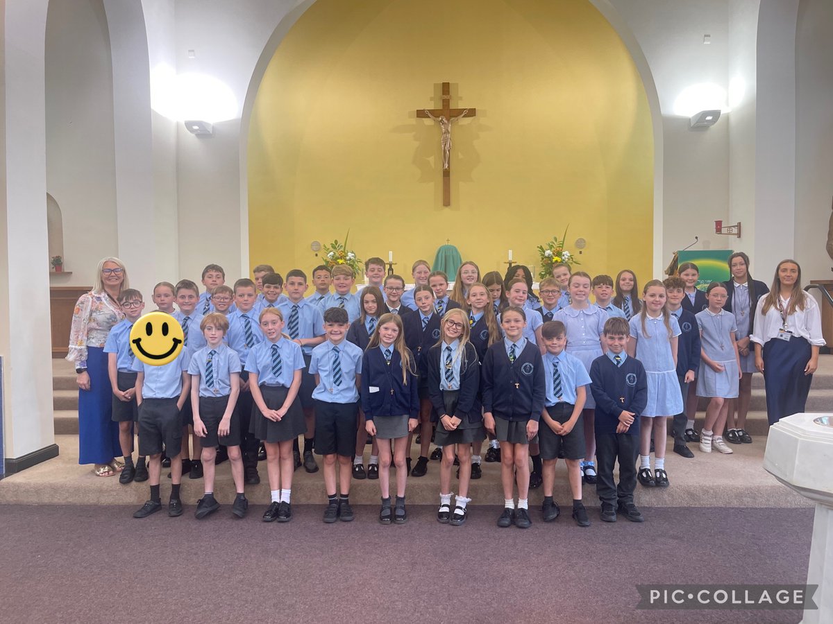 As a whole school, we celebrated our end of year Mass marking the end of the year 6 children's time at St. Bernadette’s. God Bless them all as they embark onto their high schools. #stbernadettesre