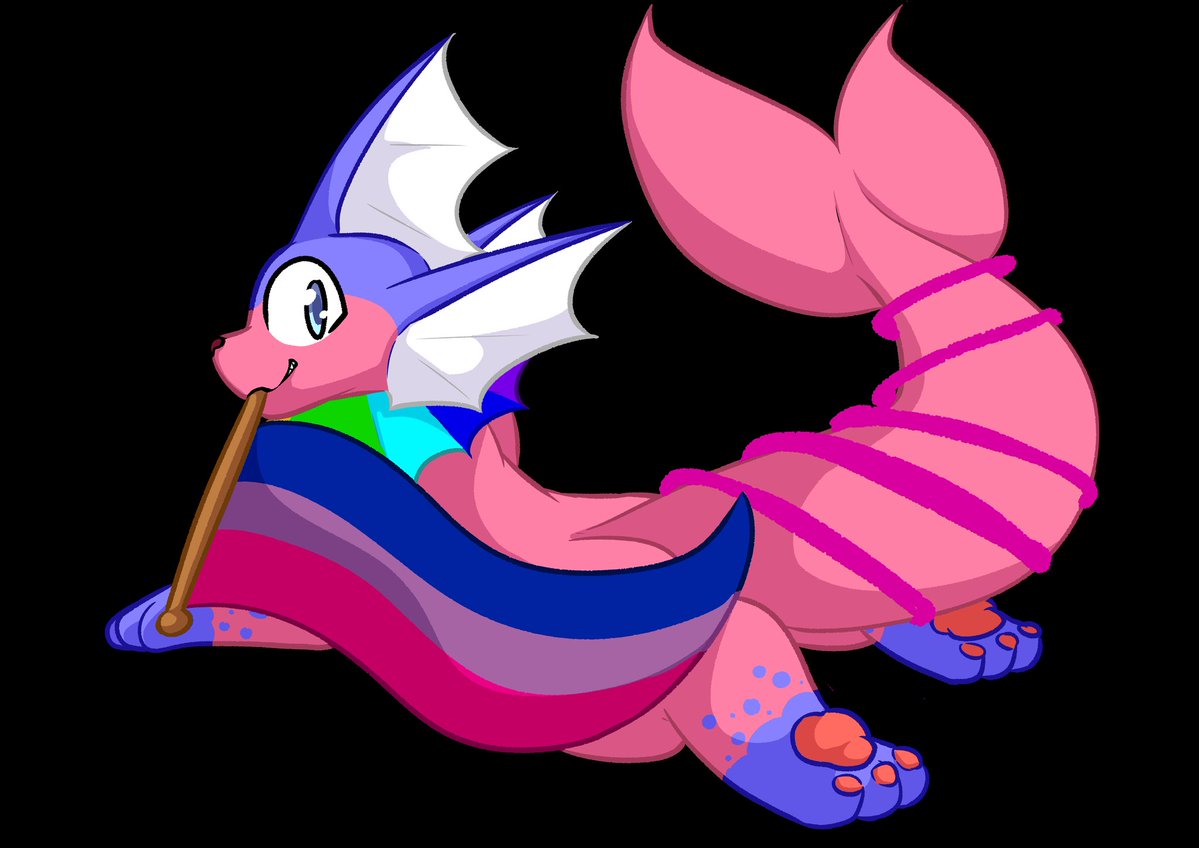 ASparkofDerp's tweet image. Even the stupid fish can give out love. He is proud to be himself! This lovely piece was made by the lovely @Coozy_Coolz!
#furry #furryart #pokemon #vaporeon #pride