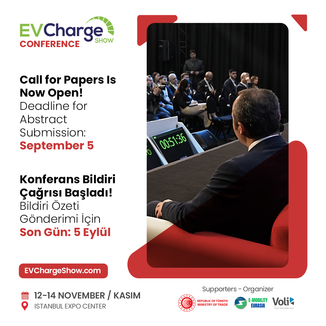 📣The Conference Broader Horizons With a New Format
Call for Papers is Now Open! 🌍⚡

Be part of a global platform where industry leaders, innovators, and experts gather to share insights and shape the future of e-mobility.

👉 Submit your abstract here: evchargeshow.com/conference/abs…