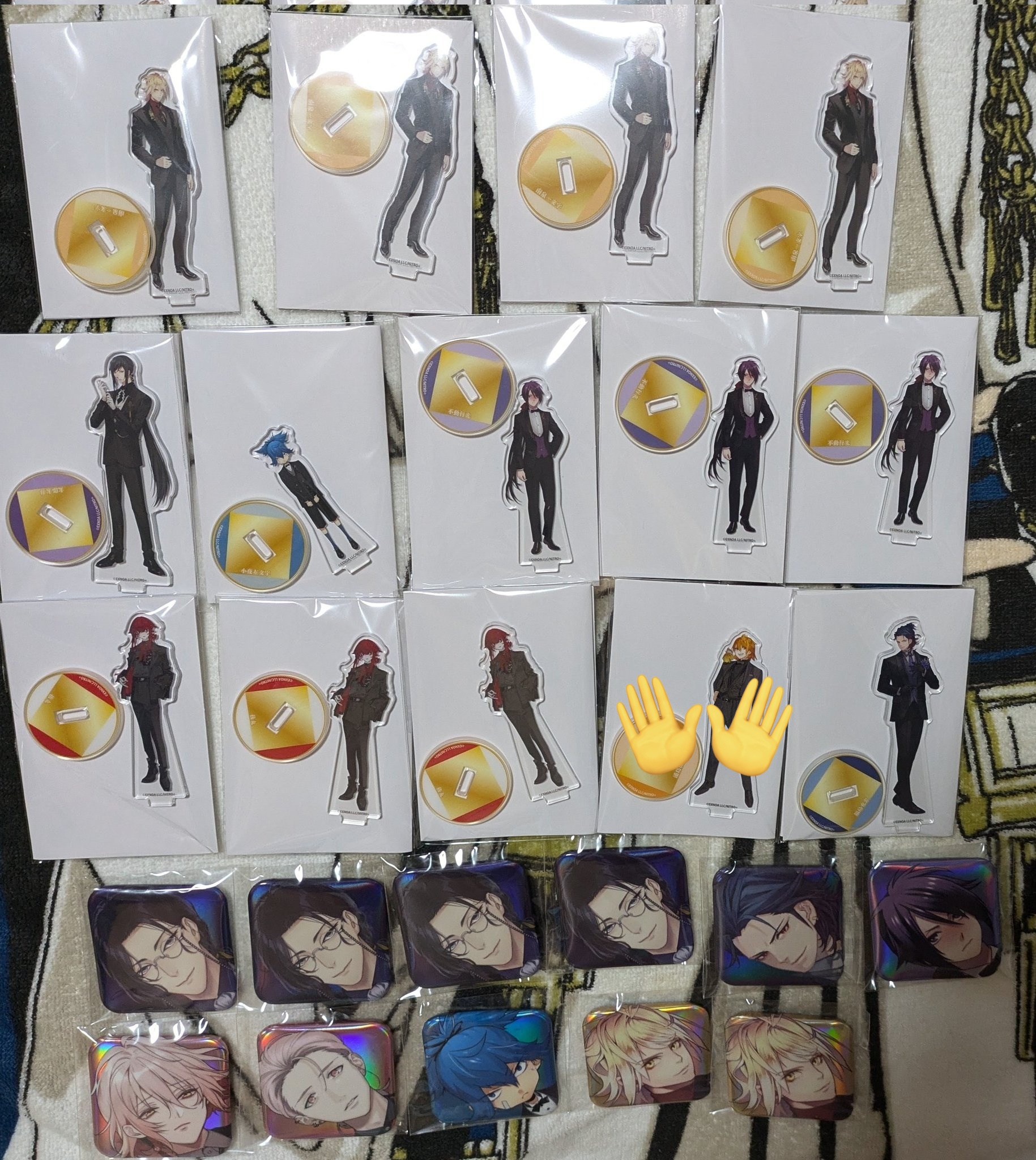 アクスタ 缶バッジ 缶バ 大本丸博 後家兼光 後家 刀剣乱舞 とうらぶ 刀剣乱舞 後家兼光 大本丸博 グッズセット缶バッジ アクスタ