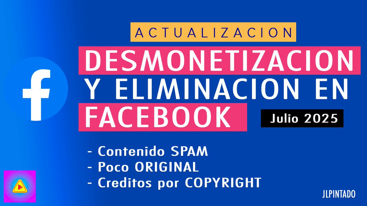 AlertaCreadores's tweet image. Facebook al igual que Youtube va a luchar mas seriamente contra el contenido SPAM y poco original, veamos todo ello en el siguiente vídeo. ➡️➡️ youtu.be/klTzzU3Ghy0