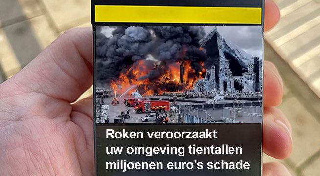 Pakje peuken gehaald in België