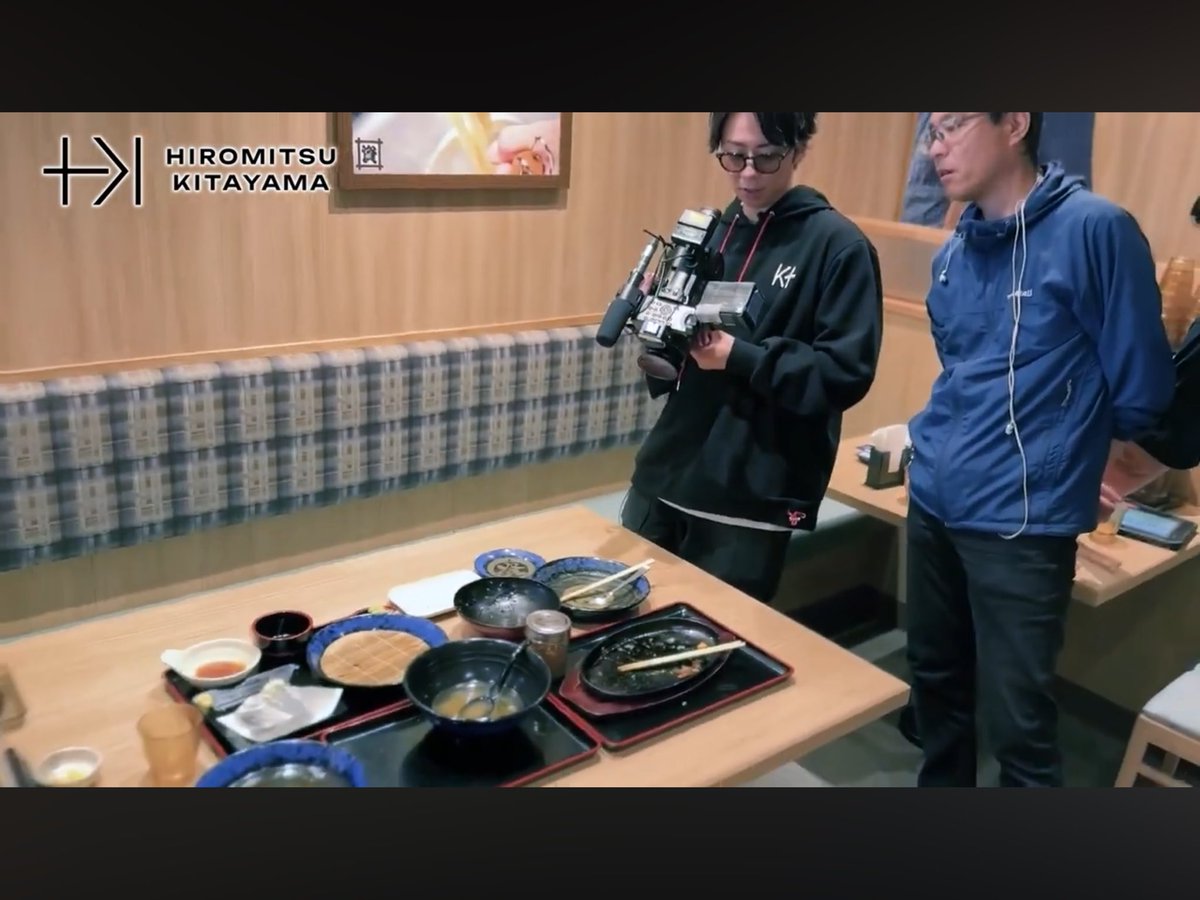 hiromitsu_angel's tweet image. このカメラマンの方に教わって自分でカメラで完食のお皿見せてくれる北山くんと北山ちゃんねる好き😍
#北山ちゃんねる
#北山宏光
#資さんうどん