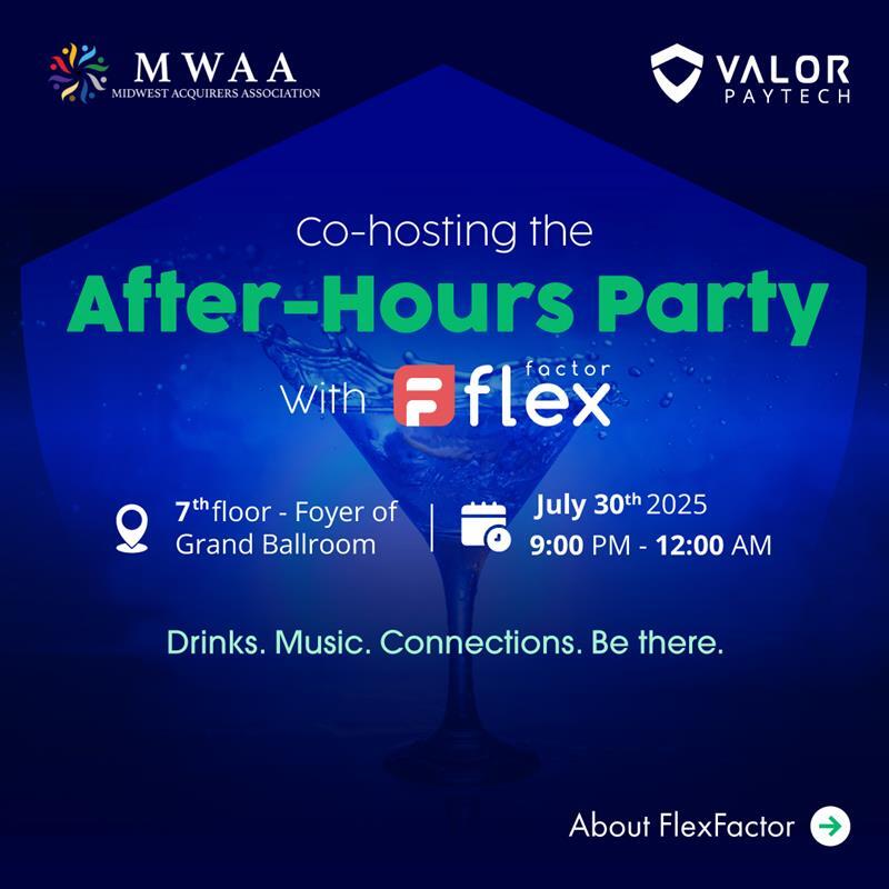 ValorPayTech's tweet image. Declines ≠ dead ends.
FlexFactor  now runs inside Valor POS &amp;amp; Virtual terminal. 

✅ Smarter routing
✅ Real-time recovery
✅ More money in the bank

See it live at Booth GW05 | @MWAA 2025 

#MWAA2025 #FlexFactor #ValorPayTech #Partnership
