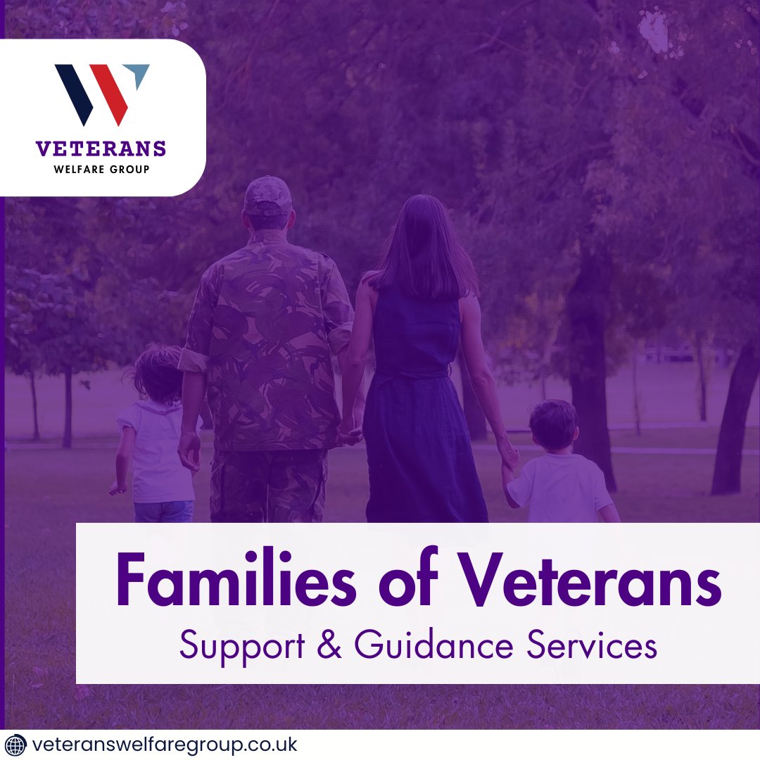 At Veterans Welfare Group, we know the impact of service is felt far beyond the individual.

Spouses, children and parents make sacrifices too, often without the spotlight. That’s why we’re here for the whole family, offering real, practical support to those who’ve stood beside