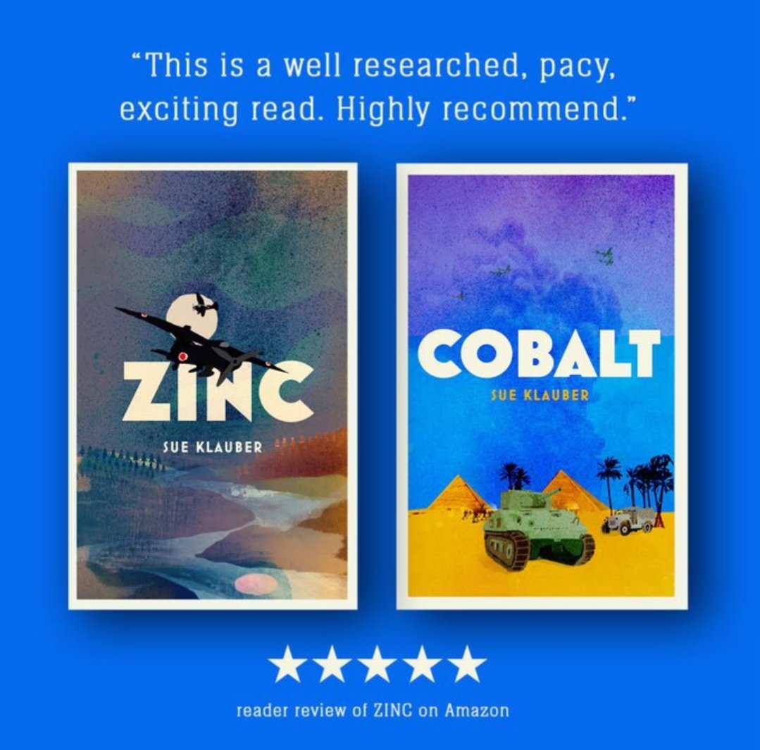 Troika Books (@troikabooks) on Twitter photo It's #NationalFamilyHistory month so what better time to pick up a copy of one of <a href="/sue_klauber/">Sue Klauber</a>'s exciting teen novels #Zinc and #Cobalt, based on her family's story of code-breaking, bravery and resistance in #WW2. It's #NationalFamilyHistory month so what better time to pick up a copy of one of <a href="/sue_klauber/">Sue Klauber</a>'s exciting teen novels #Zinc and #Cobalt, based on her family's story of code-breaking, bravery and resistance in #WW2.