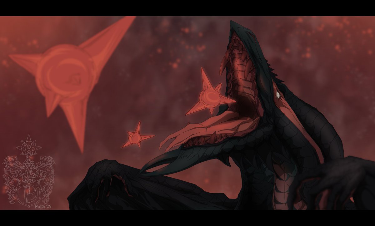 'Unknownness and authority, strength and grandeur' Friendly fire to
@peccatullini 
#creature #digitalart #originalcharacter #digitalpainting #magic #space #artfight #digital #procreate #digital_art #art_fight #art #procreate_art #artfight2025