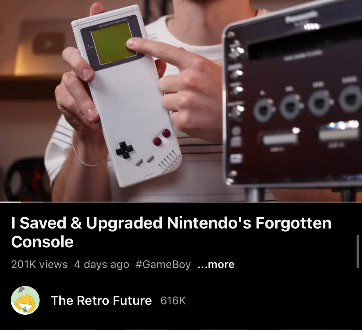 I don’t remember the game boy being this long??