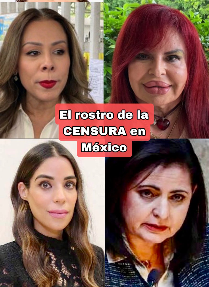 Melissa_Bely's tweet photo. Y cuando México despertó..

¡Llegó la CENSURA del Bienestar!

👇

 La censura vive sus mejores días en México

"Ayer, en la sala superior del Tribunal Electoral se dejó la vía libre para que Tania Contreras, quien utiliza la figura de violencia política de género para ejercer censura contra esta casa editorial y contra el periodista Héctor de Mauleón por publicar una columna en la que revela información de la Secretaría de la Defensa que vincula a su cuñado con una red de huachicol, sea la próxima presidenta del Poder Judicial de Tamaulipas. 

Horas antes, una jueza en Campeche prohibió al periodista Jorge Luis González Valdez y al diario informativo independiente Tribuna Campeche referirse a la gobernadora de Campeche, Layda Sansores, y ordenó que cualquier contenido sobre ella sea revisado por un interventor judicial del Tribunal Superior de Justicia estatal. 

La censura no descansa en el país."

Bajo Reserva