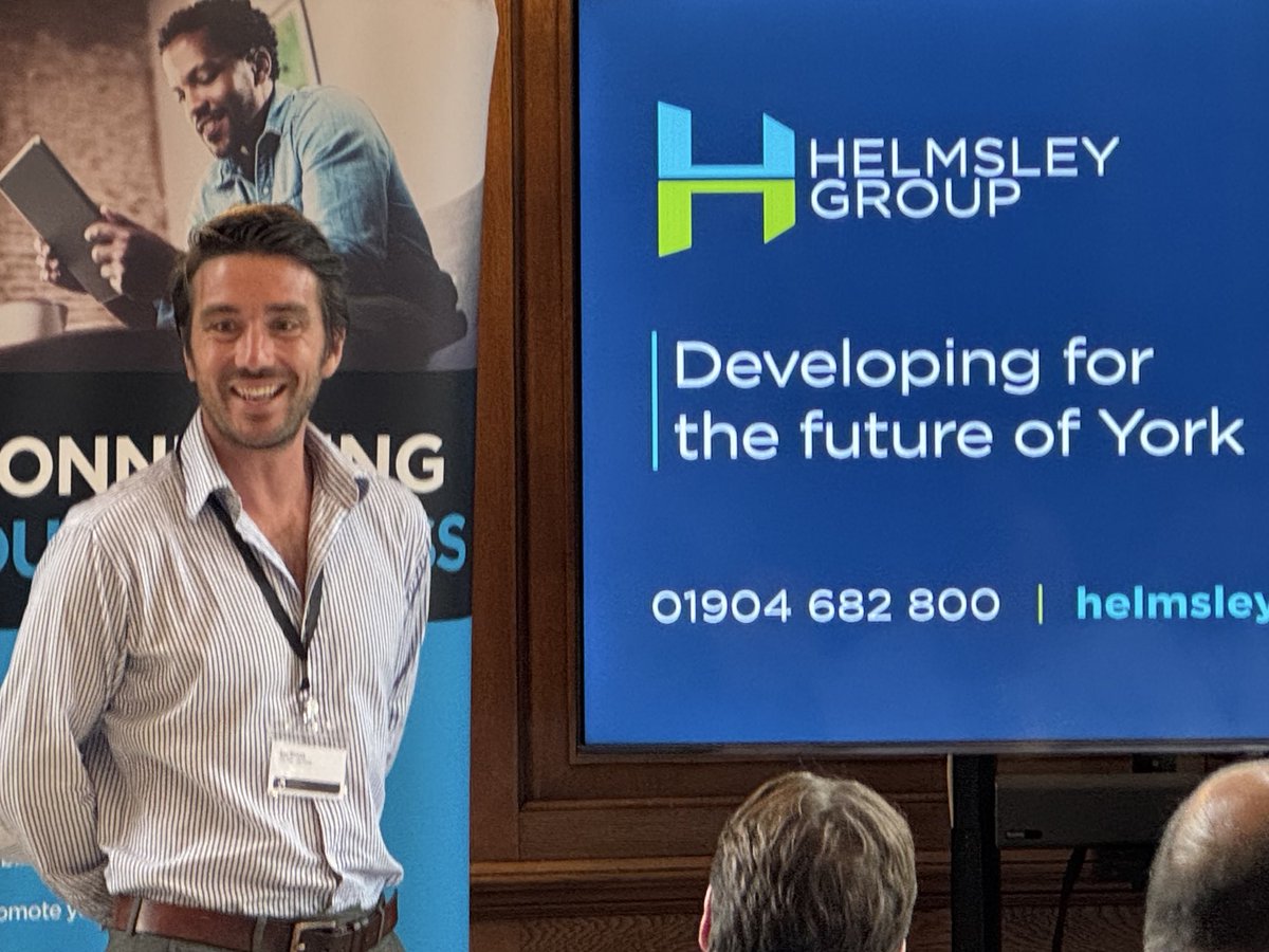 York & North Yorkshire Chamber of Commerce (@ynychamber) on Twitter photo 🍽️Following a delicious two-course meal at The Grand, York, our Executive members are hearing from Max Reeves from Helmsley Group.
<a href="/WNYChamber/">West & North Yorkshire Chamber of Commerce</a> 🍽️Following a delicious two-course meal at The Grand, York, our Executive members are hearing from Max Reeves from Helmsley Group.
<a href="/WNYChamber/">West & North Yorkshire Chamber of Commerce</a>