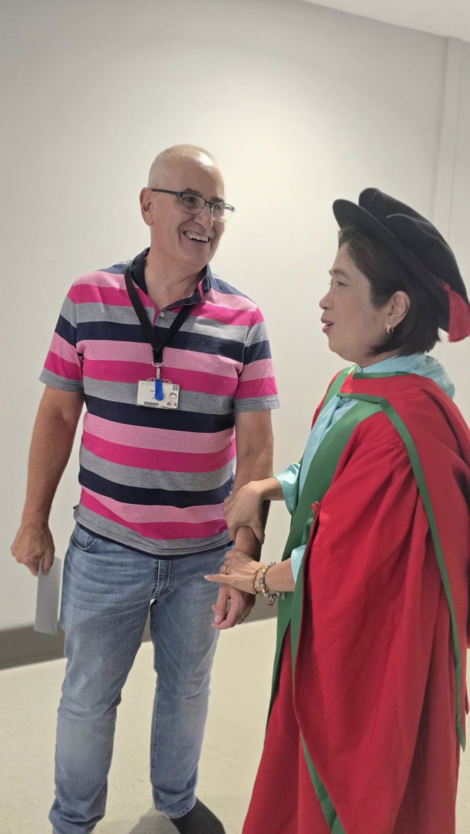 Congrats also to Consolacion ("Connie") Luciano from  Emilo Aguinaldo College (Philippines) who graduated with a DProf.  It was hard work BUT you got there. Onward to great things Connie!!