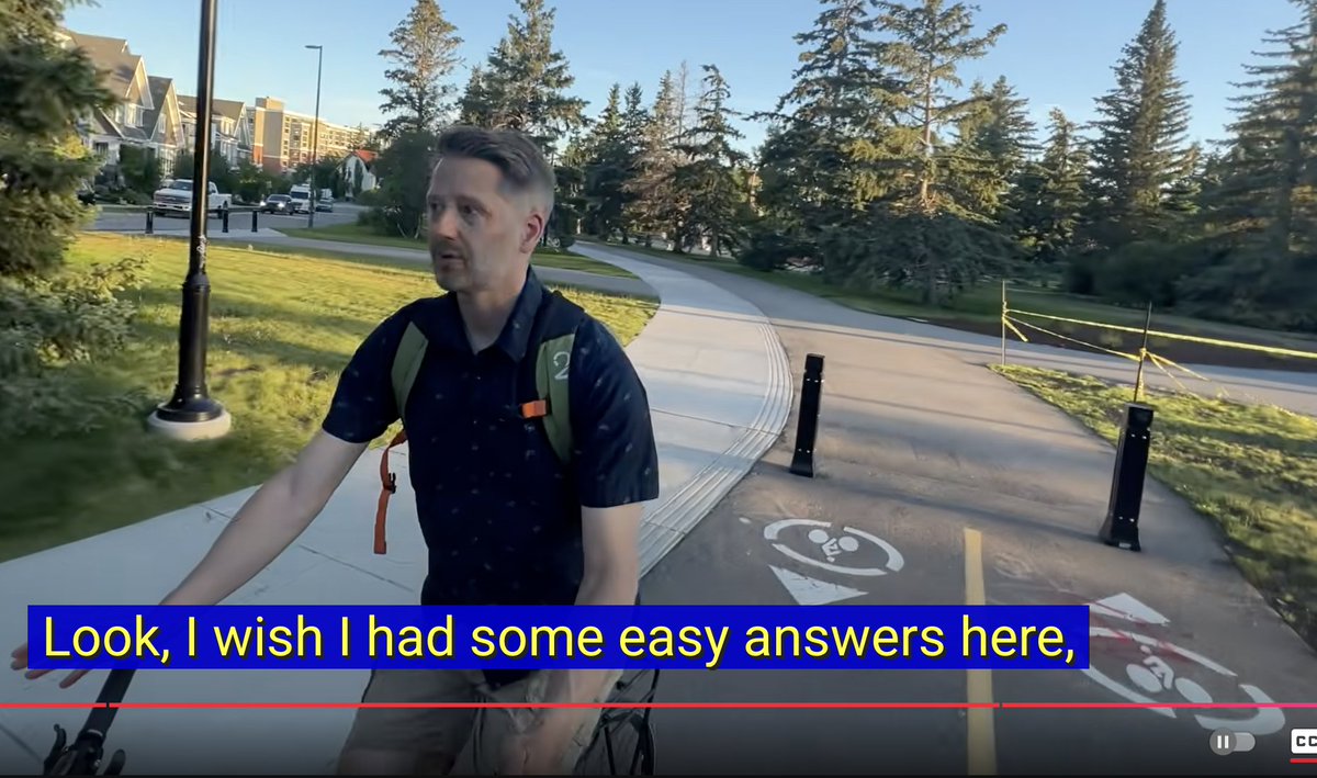 Why do municipal engineers put <a href="/WorldBollard/">World Bollard Association™</a> in the middle of bike lanes, rather than between lanes ?
Model/photo credit: Tom Shifter Babin.