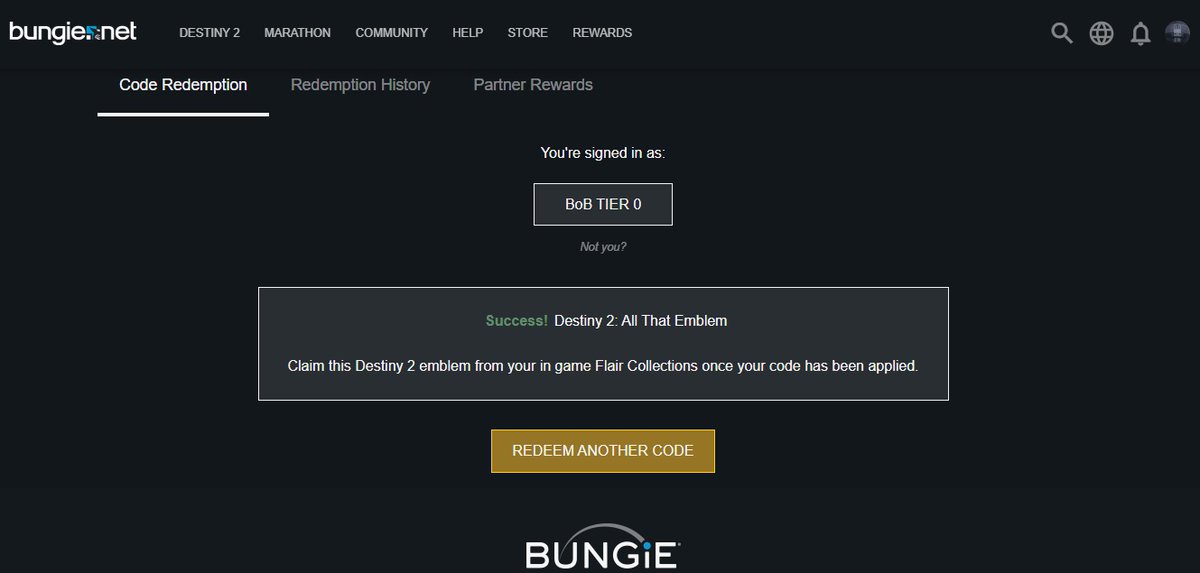 Muito obrigado pelo emblema All That na live de ontem!
<a href="/canal_noobons/">Canal Noobons</a> <a href="/destinygameBR/">Destiny 2 BR</a>