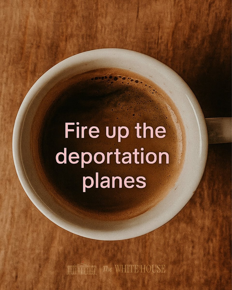 Good morning ☀️ Every criminal illegal alien must be DEPORTED — it’s the only way to MAKE AMERICA SAFE AGAIN! 🇺🇸