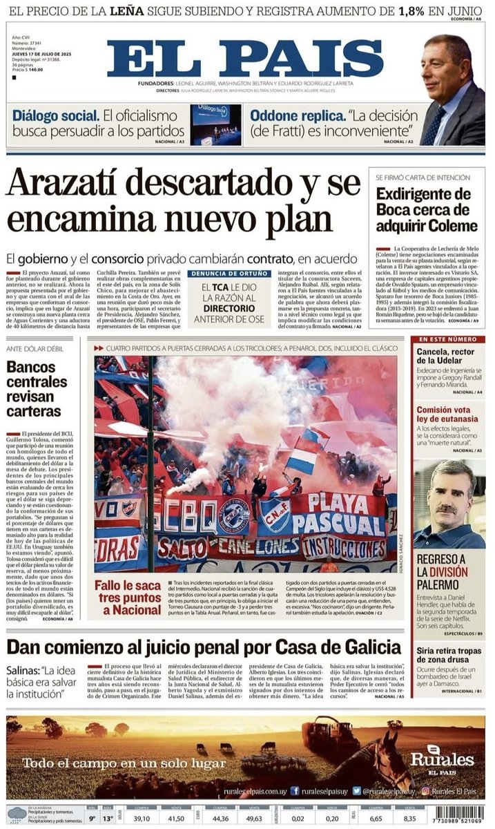 Gobernaron 15 años y no hicieron nada para tener un rumbo con el agua potable. Dejamos una solución pronta y posible, volvieron al gobierno y otra vez estamos en foja cero. Tomemos en serio las consecuencias del cambio climático.
