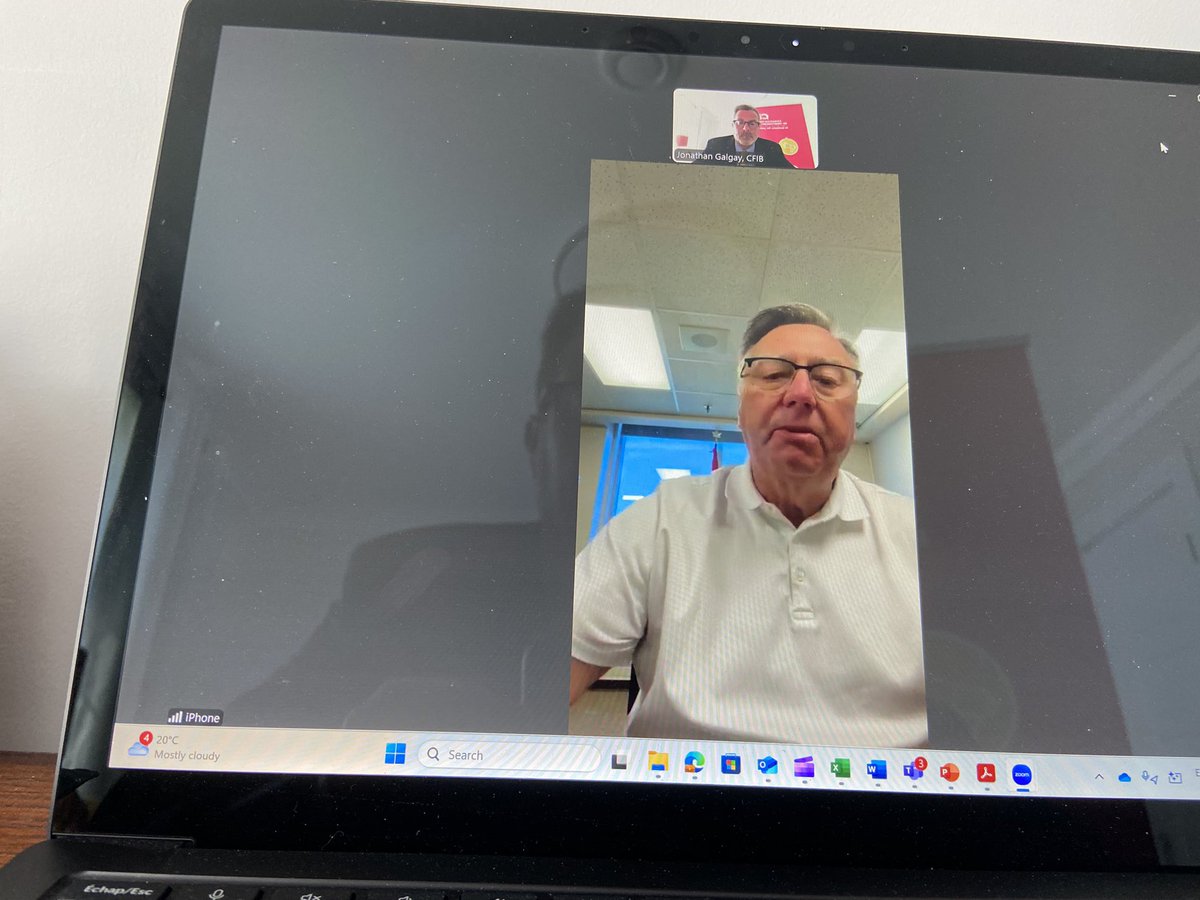 CFIBNL's tweet image. Thank you to @TonyWakehamNL , Leader of the Official Opposition, for meeting virtually to discuss CFIB members’ top priorities. I look forward to continued collaboration to support small businesses throughout Newfoundland and Labrador.