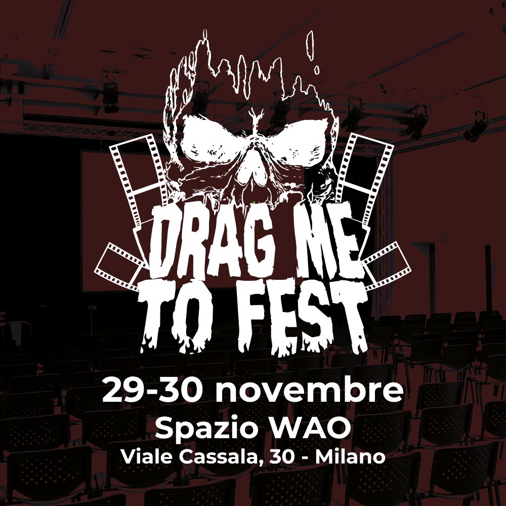 DATE E NUOVA LOCATION!

#SpazioWAO è la NUOVA LOCATION del #DragMeToFest 5, che si terrà il 29 e 30 NOV! 
Una location multifunzionale, spaziosa e affascinante, situata in una zona centrale di #Milano e comoda da raggiungere.

Per invio corti e partnership: info@dragmetofest.it