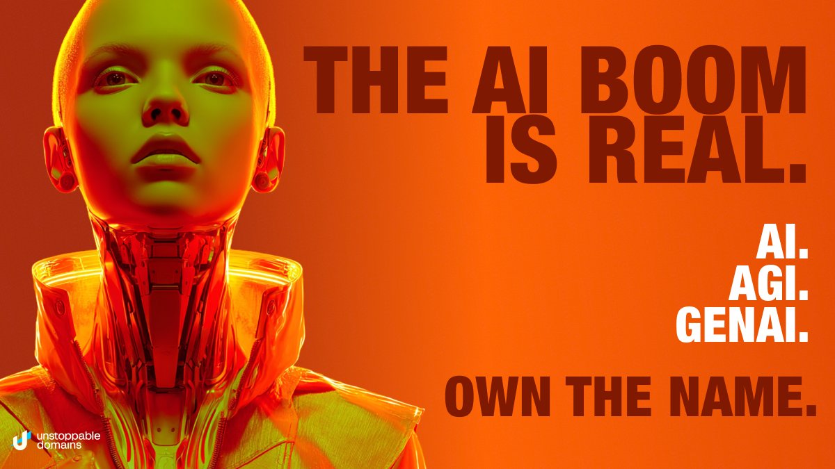 The premium AI domain drop is underway! First-ever AI.[TLD] names, plus  AGI., GENAI., and others, across .crypto, .brave, .hub, and more. Available  until July 23 at 9AM ET or once sold out.