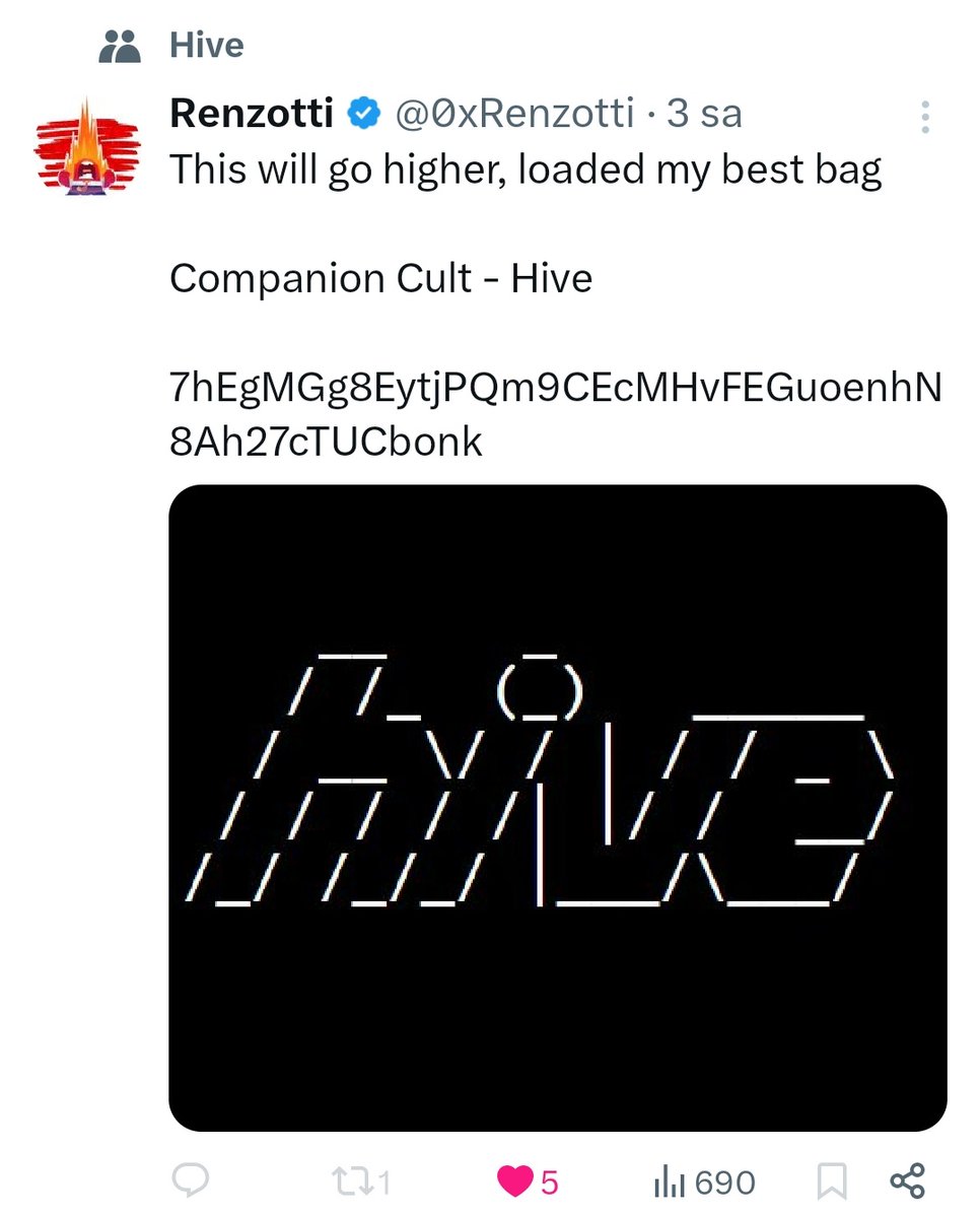 0xRenzotti's tweet photo. I've been holding $HIVE since the 70k MC. But I noticed a wallet distribution that didn’t sit right with me—3 connected wallets were holding around 6% of the supply. I called it out, and next thing I know, I got kicked from the group. Pretty sure the group owner is also the one behind that 6%.

7hEgMGg8EytjPQm9CEcMHvFEGuoenhN8Ah27cTUCbonk

$hive