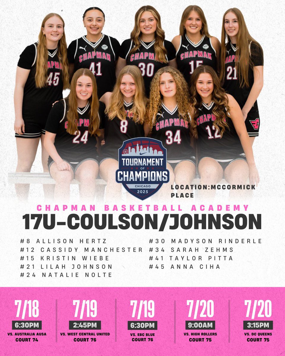 It’s Nike TOC time for our teams! Coaches come check out our u17, u16 and u15 top teams! A lot of talent on these teams!