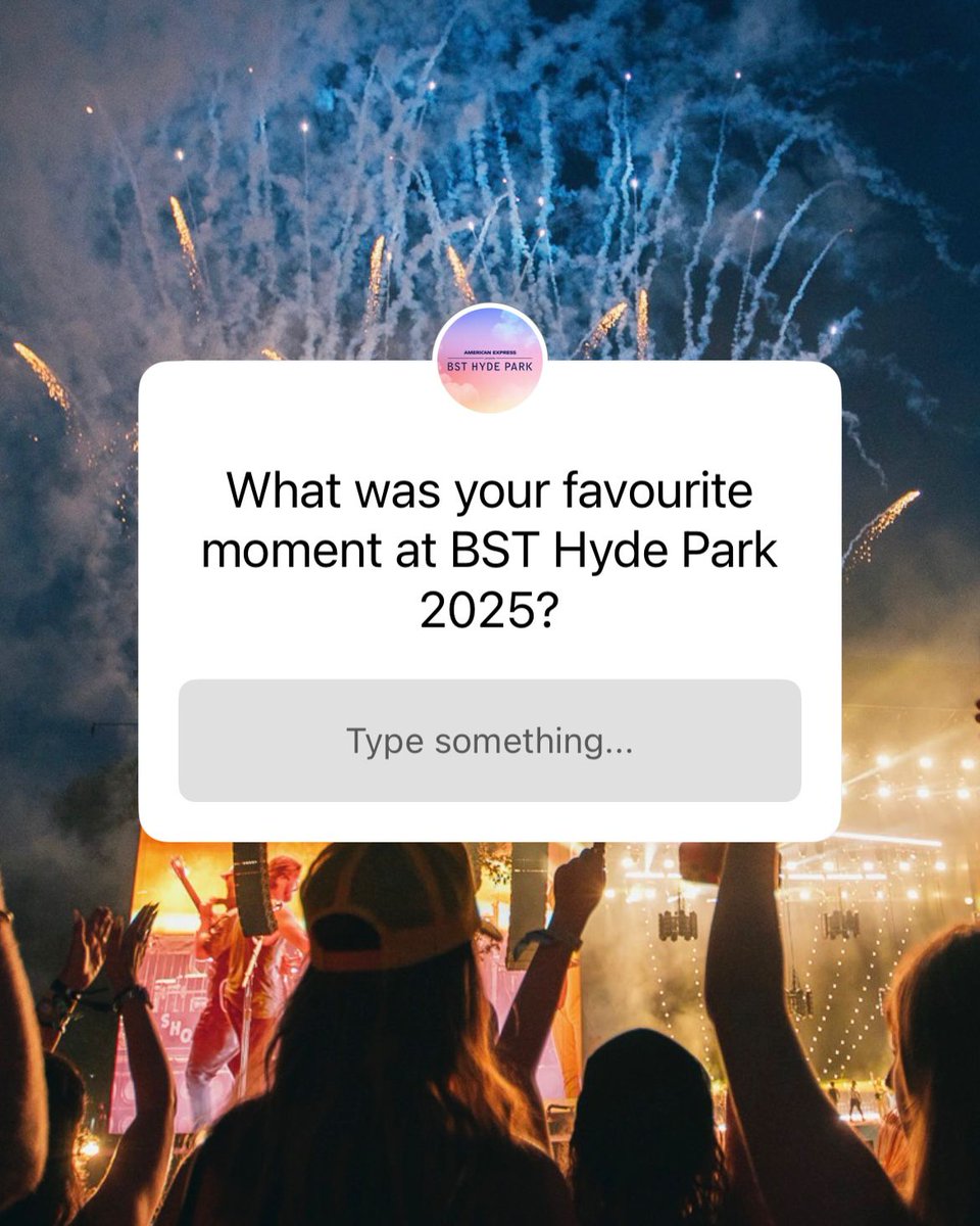 BSTHydePark's tweet image. What an incredible summer it was 💜
Tell us your favourite moment at @BSTHydePark 2025!
Sign up for 2026 news now at bst-hydepark.com
#BSTHydePark