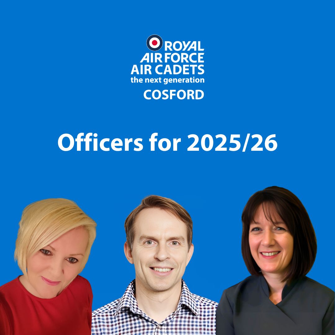 CosfordCadets's tweet photo. 📢Tina Robinson becomes our first female Chairperson, elected alongside other trustees at our 2025/26 AGM.

Big thanks to @MrRyanPhillips as outgoing Treasurer and huge respect to Robert Parry for 35+ years of trusteeship as outgoing Chairperson

📑https://t.co/cqjpYs1jbK https://t.co/88VSJP8fic