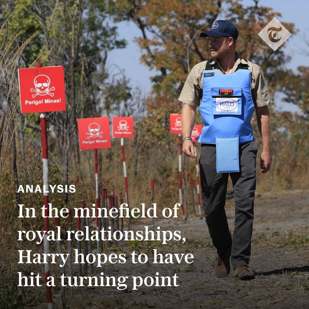TelegraphRoyals's tweet image. 👑 After years of attacking the Royal family in interviews and launching legal battles in the UK, the Duke of Sussex seems to be changing tack

Read Victoria Ward&apos;s analysis ⬇️
telegraph.co.uk/royal-family/2…