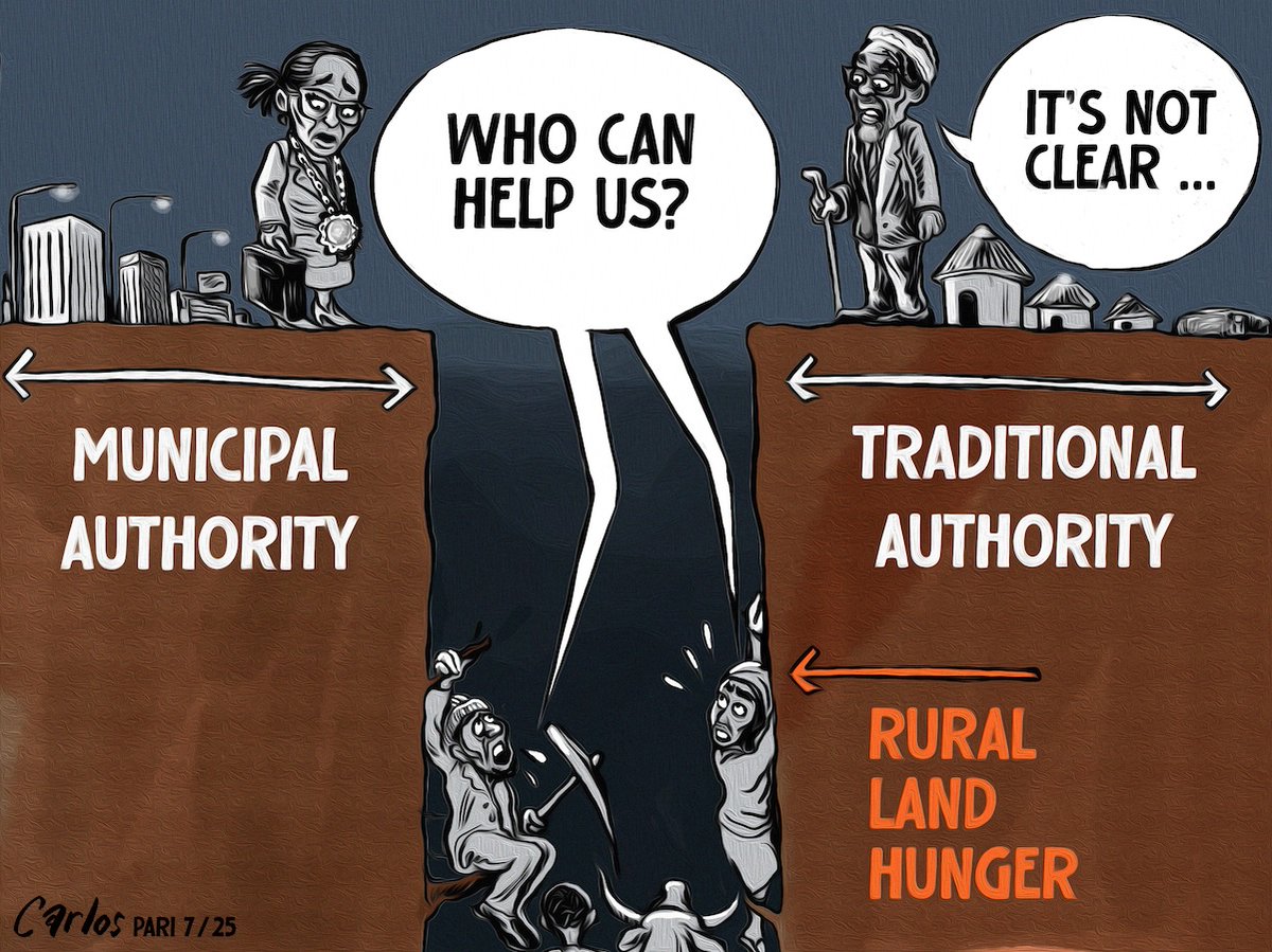 pari.org.za/this-months-ca…

Land Allocation Grey Area

There are mismatches between the  municipalities and traditional councils. The divide constrains, compromises and frustrates the quest for transformative practices and policies to  elevate land governance in municipalities.

See