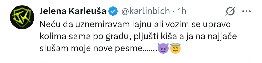 markottt90's tweet image. I dalje čekamo veliku regionalnu turneju A&O. Neću nove pesme. Nađite mi onaj spisak gradova, molim vas. #karleusa #caosvima