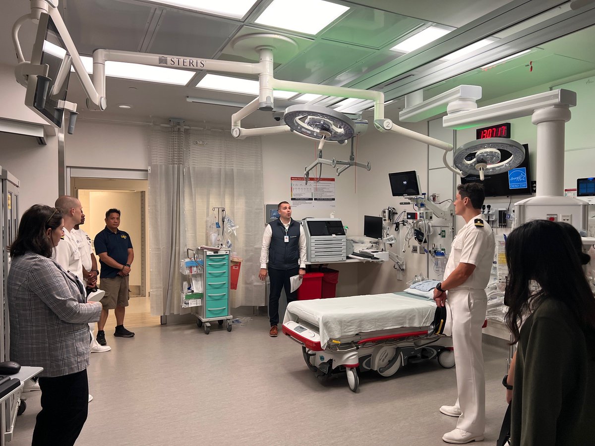 Special thanks to members of Essentia Health’s Military &amp; Veteran Colleague Connection Group for hosting the Navy Bureau of Medicine and Surgery during a recent tour of St. Mary's Medical Center in Duluth, Minnesota!