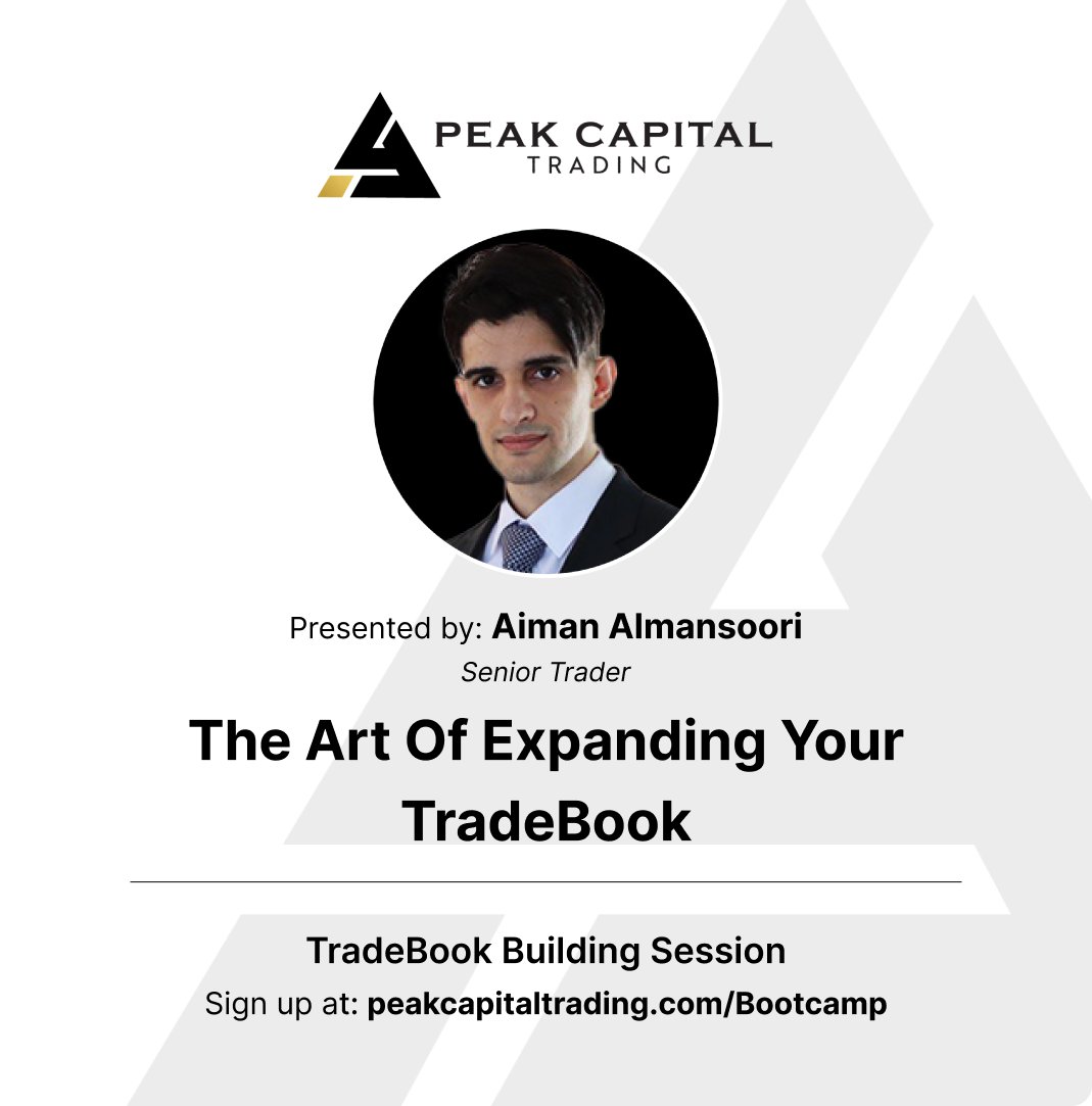PeakCapTrading's tweet image. We never stop learning in our Day Trading Boot Camp! What do we have today?

@ThorYoung with a Live Trading Session

@AimanBbt with The Art of Expanding Your Tradebook

@marlowtrades with Order Flow Session #6

Let&apos;s Go!!!