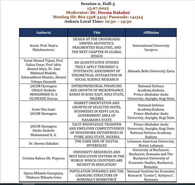 iussarajevo's tweet image. Representing IUS on the global stage! Assistant Prof. Nejira Mulahmetović participated in the "Hagia Sophia" 9th International Conference on Multidisciplinary Scientific Studies, held in Istanbul on July 14–15, 2025. #HagiaSophiaConference #ScienceAndSociety