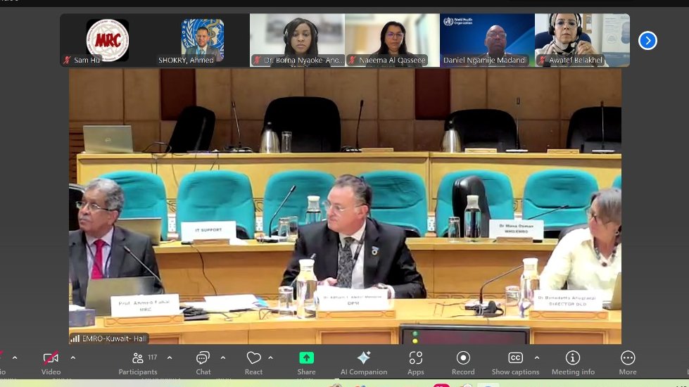 MycetomaRC's tweet image. Incredible regional webinar yesterday! β¨ @WHO_EMRO, @DNDi, & @MycetomaRC united experts to 'Unite, Act, Eliminate' mycetoma (a chronic NTD).
Feat. @ProfAHFahal from @MycetomaRC & Dr @bornanyaoke from @DNDi. Plus key discussions with @WHO experts!
#Mycetoma #NTDs #GlobalHealth
