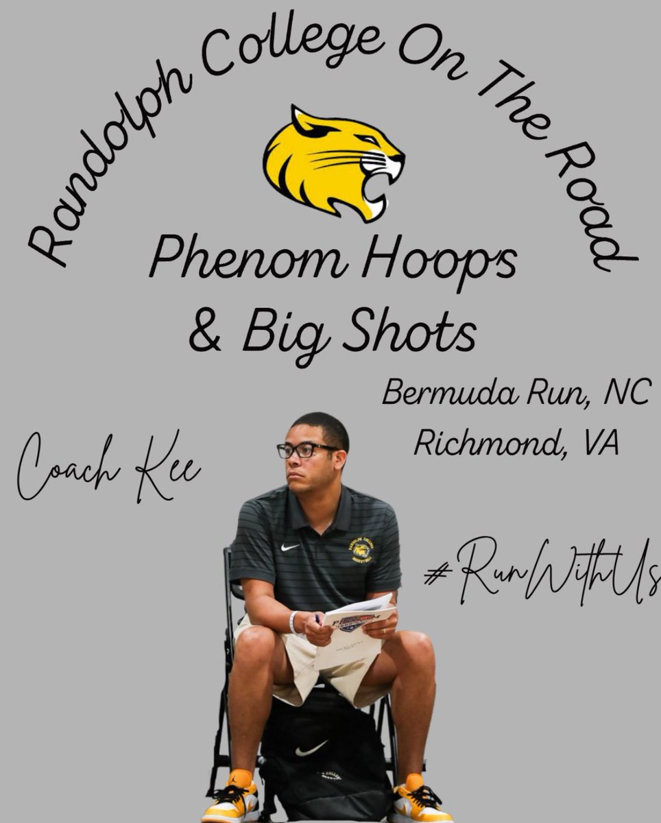 ⚫️🟡 <a href="/Coach_Kee/">Evan Kee</a> will be closing out the summer Live Period in North Carolina Friday &amp; Richmond, VA this Saturday-Sunday