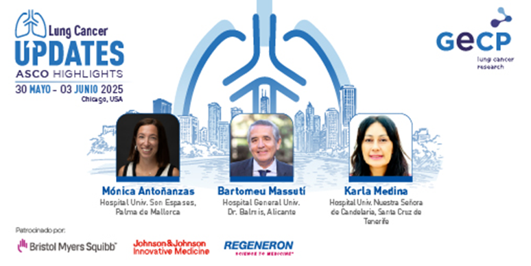 gecp_org's tweet image. ⭕¿Aún no has visto los resúmenes de #ASCO25?
👉En Lung Cancer Updates, Karla Medina, @moniii89 y
@bmassutis te cuentan las novedades en cáncer de pulmón: inmunoterapia, estadios iniciales, tratamientos dirigidos y más. 👉doctaforum-appexternas.org/-0portal_lungc…