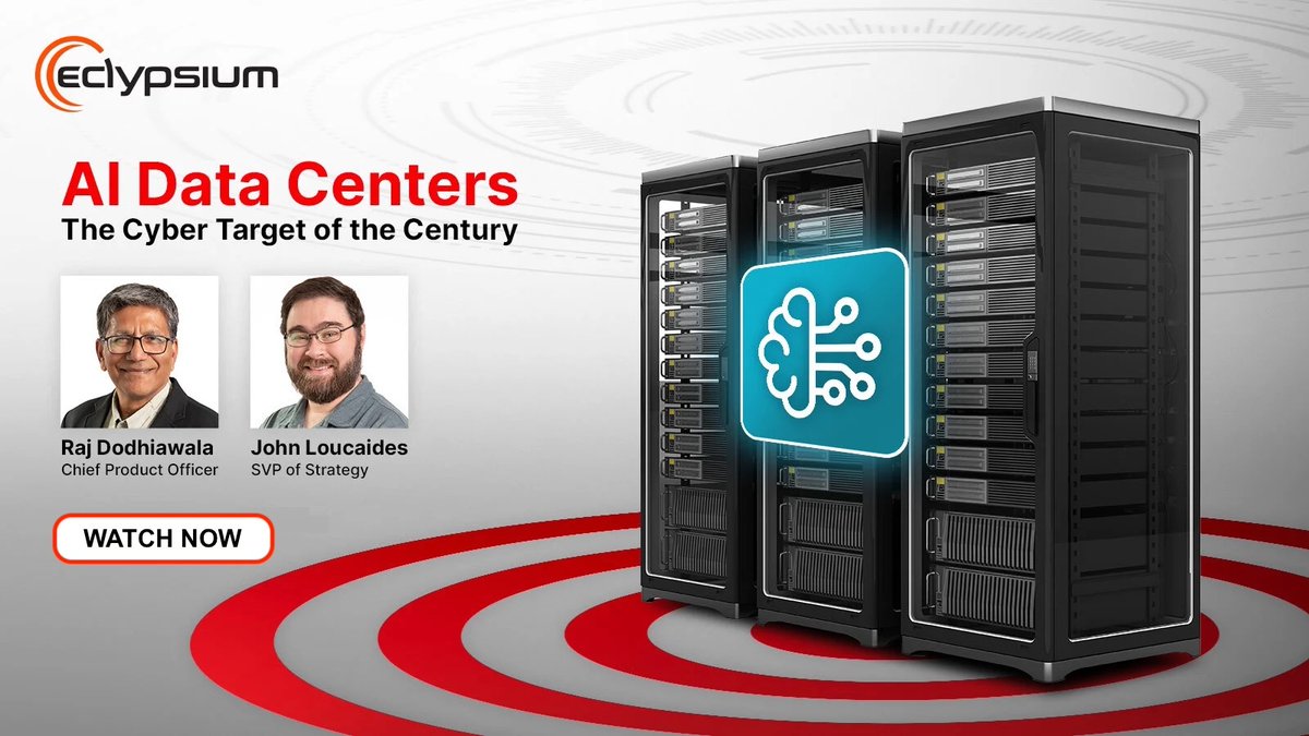 The AI infrastructure arms race is on, and cyber threats are escalating. Watch Eclypsium’s Executive Webinar on-demand to learn why #AIdatacenters are the cyber target of the century — and how to protect your critical hardware, firmware, &amp; supply chain:
hubs.ly/Q03xv4r50