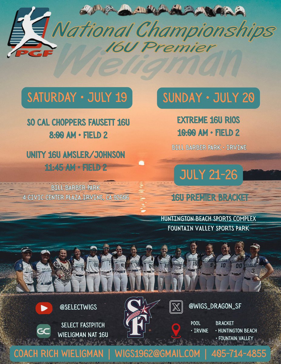 Kaylin Wiehe (@kaylinwiehe2027) on Twitter photo Heading to Cali tomorrow for the last tournament of the summer! Canโt wait!
<a href="/Wigs_Dragon_SF/">Select Fastpitch 15U Wigs</a> <a href="/TheCoachWigs/">Rich Wieligman</a> <a href="/cnote1616/">โ๐ ๐๐๐ โ</a> <a href="/ejonesrockchalk/">Eric Jones - Select Fastpitch</a>
<a href="/rittmanjohn/">John Rittman</a> <a href="/KatieRepole/">Katie โCrashโ Repole</a> <a href="/Coach_Wigs/">Ryan Wieligman</a> <a href="/____piv/">Shannon Pivovar</a> <a href="/BakerWildcatSB/">Baker University Softball</a>
<a href="/RazorbackSB/">Arkansas Softball</a> <a href="/CoachDeifel/">Courtney Deifel</a>
<a href="/OU_Softball/">Oklahoma Softball</a> <a href="/MizzouSoftball/">Mizzou Softball</a> <a href="/cowgirlsb/">OSU Cowgirl Softball</a> Heading to Cali tomorrow for the last tournament of the summer! Canโt wait!
<a href="/Wigs_Dragon_SF/">Select Fastpitch 15U Wigs</a> <a href="/TheCoachWigs/">Rich Wieligman</a> <a href="/cnote1616/">โ๐ ๐๐๐ โ</a> <a href="/ejonesrockchalk/">Eric Jones - Select Fastpitch</a>
<a href="/rittmanjohn/">John Rittman</a> <a href="/KatieRepole/">Katie โCrashโ Repole</a> <a href="/Coach_Wigs/">Ryan Wieligman</a> <a href="/____piv/">Shannon Pivovar</a> <a href="/BakerWildcatSB/">Baker University Softball</a>
<a href="/RazorbackSB/">Arkansas Softball</a> <a href="/CoachDeifel/">Courtney Deifel</a>
<a href="/OU_Softball/">Oklahoma Softball</a> <a href="/MizzouSoftball/">Mizzou Softball</a> <a href="/cowgirlsb/">OSU Cowgirl Softball</a>